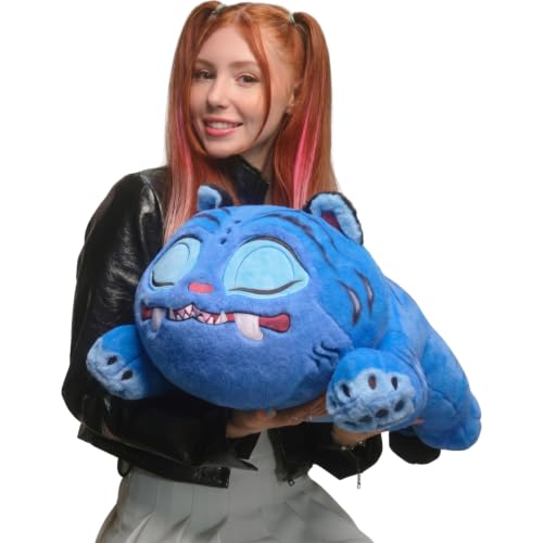 Jazwares Kpop Demon Hunters Sleeping Derpy Tiger Pillow Plush