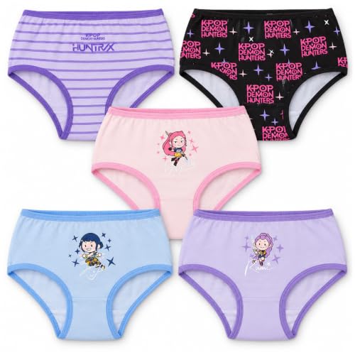 Get Trend KPop Demon Hunters Girls Underwear Panties for Kids