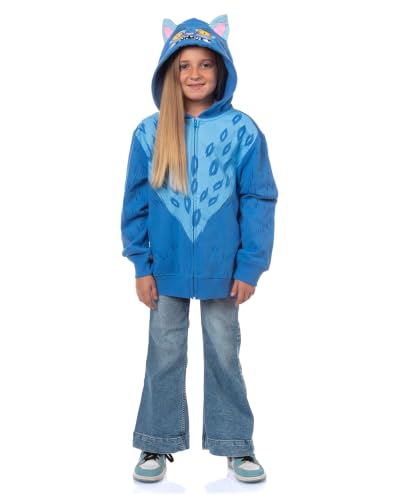 KPop Demon Hunters Kid's Derpy Tiger Hooded Sweatshirt