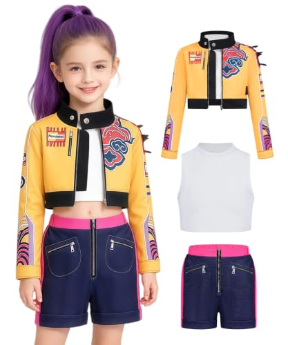 FOVER Kids Pop Singer Group Costume Cosplay Outfit Set